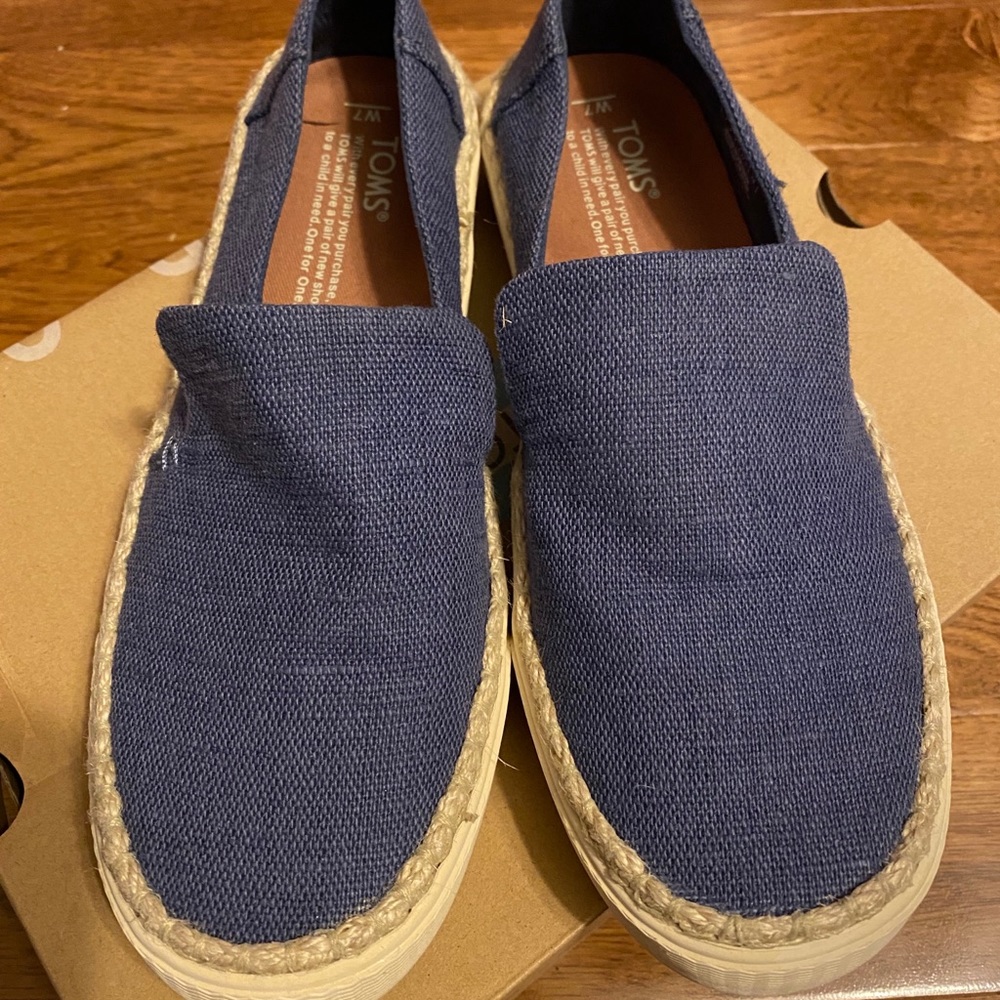 Toms Canvas Slip-on Shoes